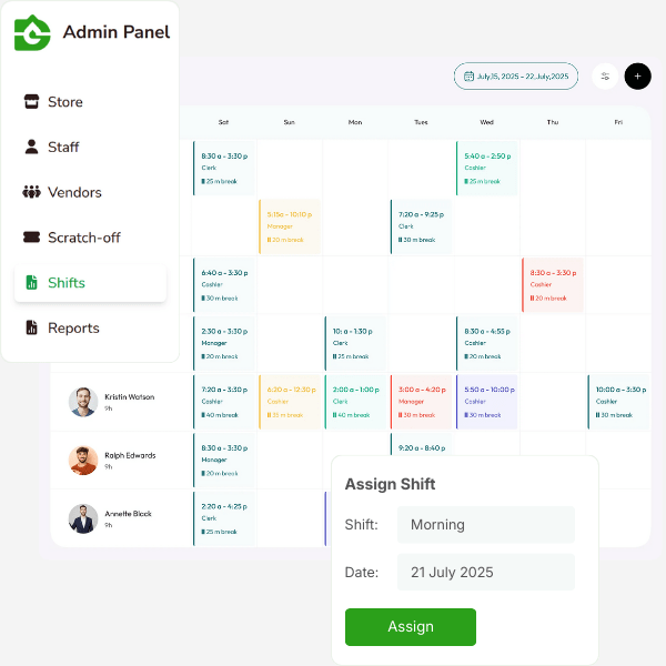 Shift Schedule Software